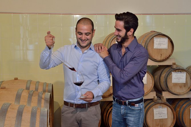 4 Wines Tasting with 2 Tuscan Cheeses & Tour at the winery - Pecorino makes the tasting more useful