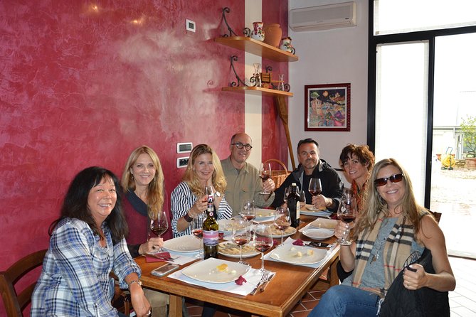 4 Wines Tasting with 2 Tuscan Cheeses & Tour at the winery - Inside the cellar and production rooms