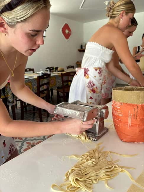 Amalfi Coast: Mozzarella, Pasta and Tiramisù Cooking Class - The meal: tasting what you prepared