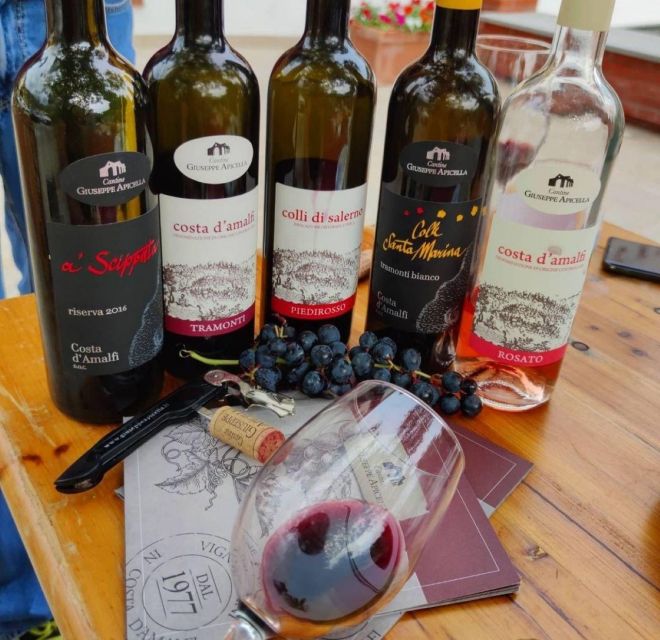 Amalfi Coast vintage tour with cheese and wine tasting - Tasting Tintore at a local winery