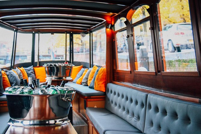 Amsterdam Canal Cruise in Classic Salon Boat With Drinks and Cheese - Drinks and Dutch cheese while you cruise