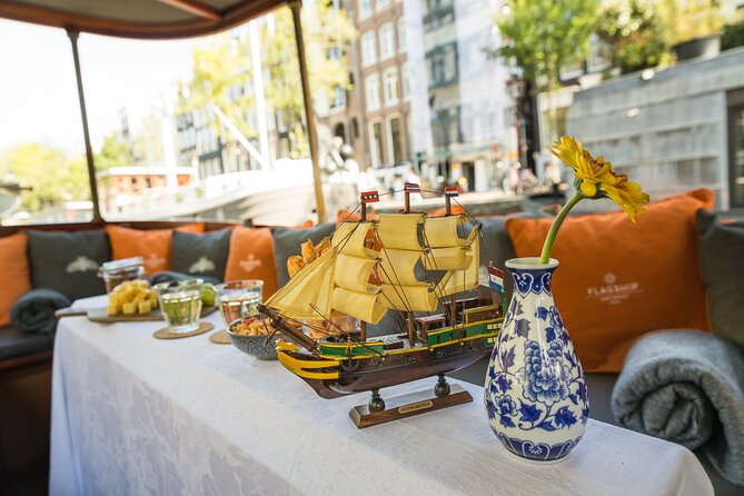 Amsterdam Canal Cruise with Cheese and Wine - Cheese, wine, beer, and the social side