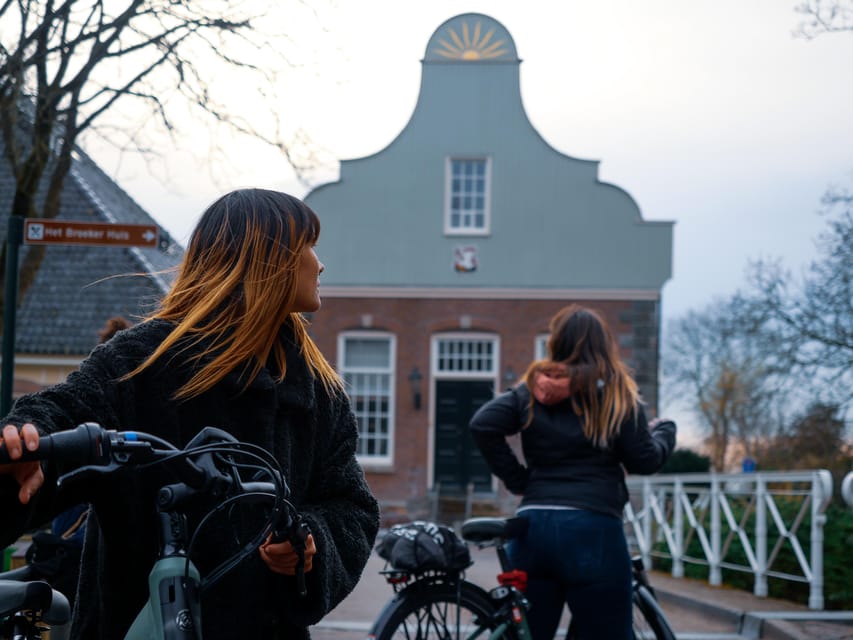 Amsterdam: Dutch Countryside E-Bike with Cheese & Clogs - Leaving Amsterdam by ferry and bicycle