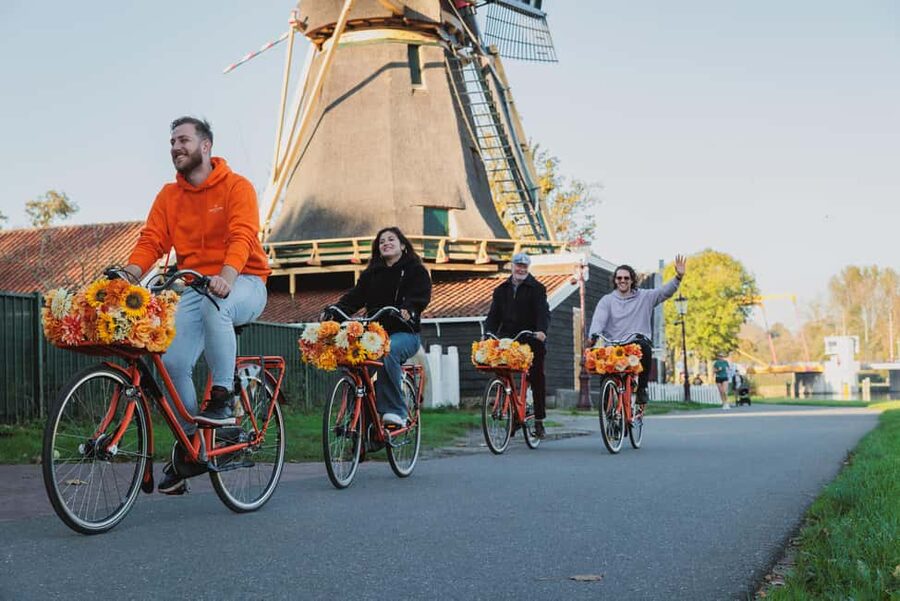 Amsterdam: E-Bike, Cheese, Windmill & Countryside Tour - A traditional windmill without a crowded attraction