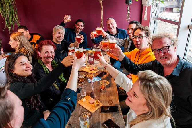 Amsterdam Guided Craft Beer Tasting with Cheese & Sausauge - Dutch cheese, sausage, and mixed nuts