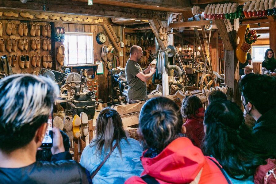 Amsterdam: Guided Zaanse Schans, Windmills & Cheese Tour - The Wooden Shoemaker’s Shop