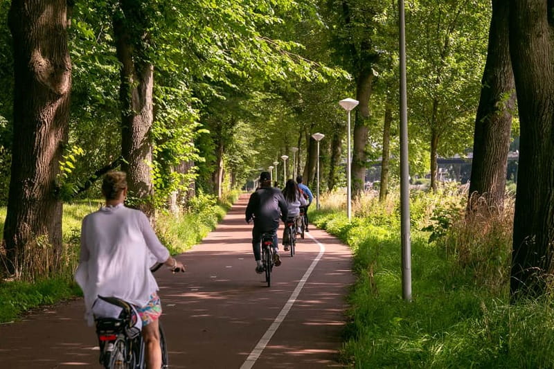 Amsterdam: Windmill, Cheese, and Countryside E-Bike Tour - Starting with A’DAM Tower and the ferry crossing