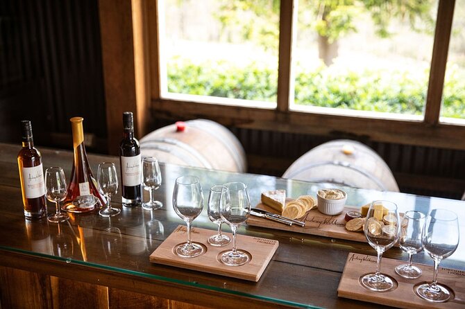 Audrey Wilkinson Vineyard: Fromage and Fortified Wine Experience - Three Fortified Wines Straight From the Barrel