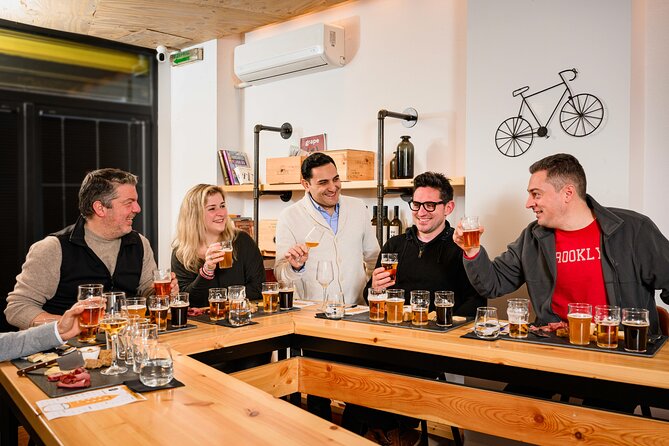 Beer Tasting Evening Experience in Athens with Greek Cheeses - The host turns beer into a lesson