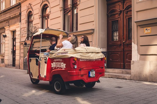 Budapest Private Tuk Tuk Tour with Wine Tasting and Cheese Platter - Gellért Hill, the Citadella, and the Liberty Statue