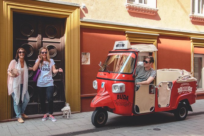 Budapest Private Tuk Tuk Tour with Wine Tasting and Cheese Platter - The Danube, Parliament, and the Pest riverfront