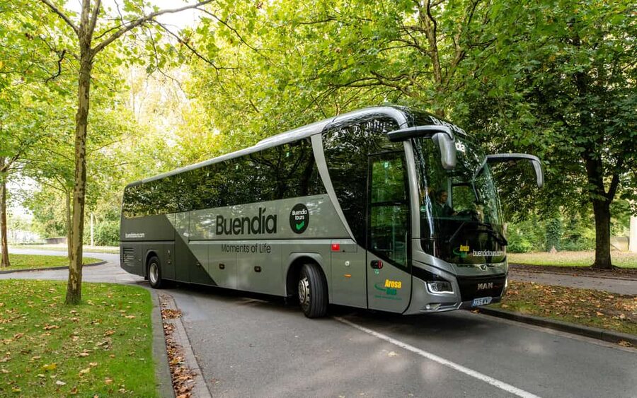 Bulnes: Excursion with funicular and Cabrales cheese cave in the Picos de Europa - The underground ride to Bulnes