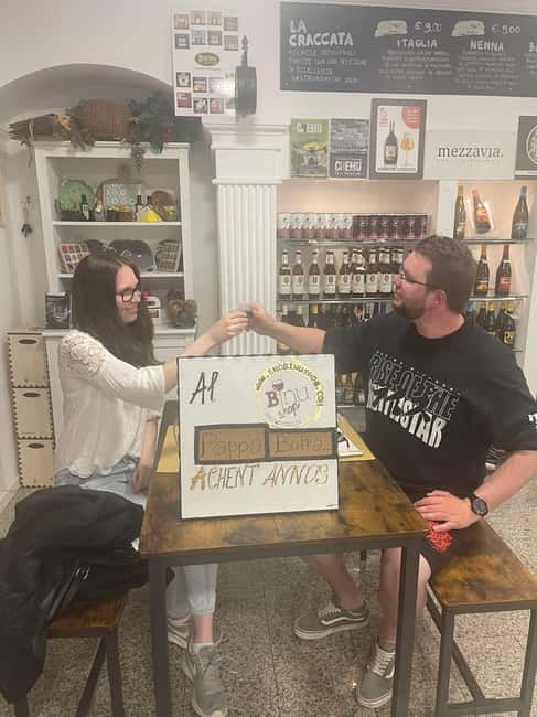 Cagliari: artisan beer and cheese tasting - Who will enjoy this most?