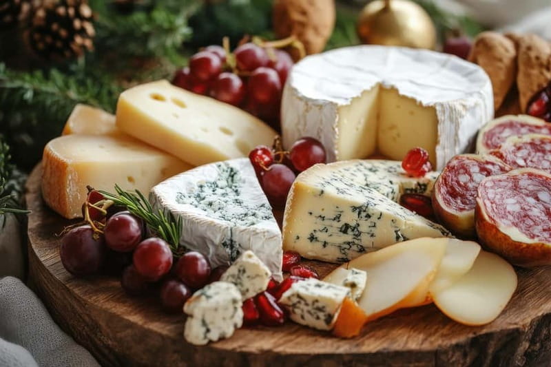 Central Madrid: Sangría Workshop & Tasting with Local Cheese - Four cheeses, with Manchego at the center