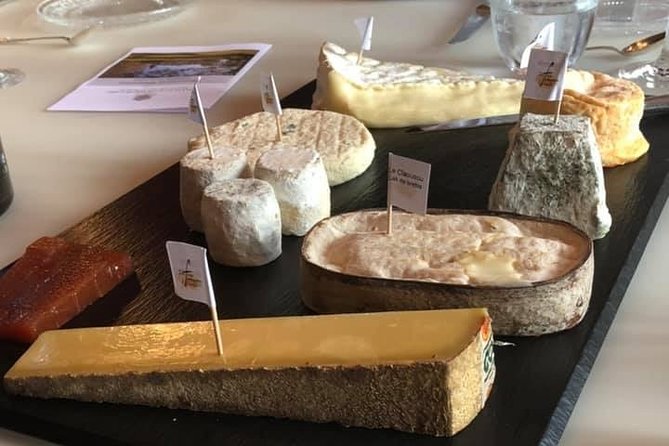 Cheese and Wine Accord Tour at Château de Champ-Renard - Four wines matched with four cheeses