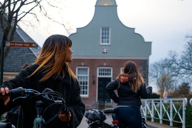 Cheese, Canals & Windmill Countryside E-Bike Tour Amsterdam - Leaving Amsterdam by ferry across the IJ