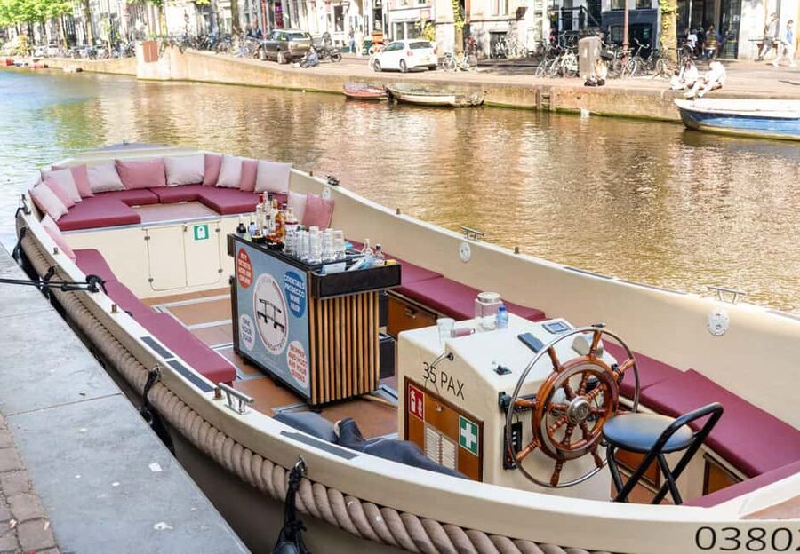 Cheese & Drinks Guided Amsterdam Boat Tour, All Inclusive - Eastern Docklands and NEMO Science Museum