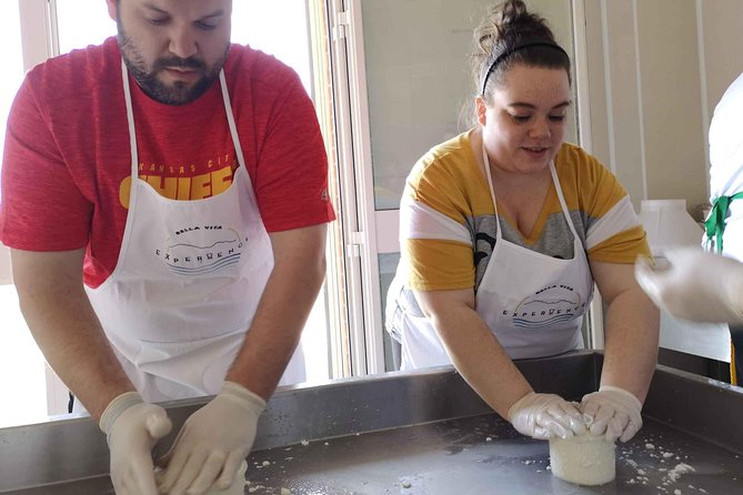 Cheese & ricotta making – Teramo (Abruzzo) Italy - A working farm near Teramo, not a staged food show