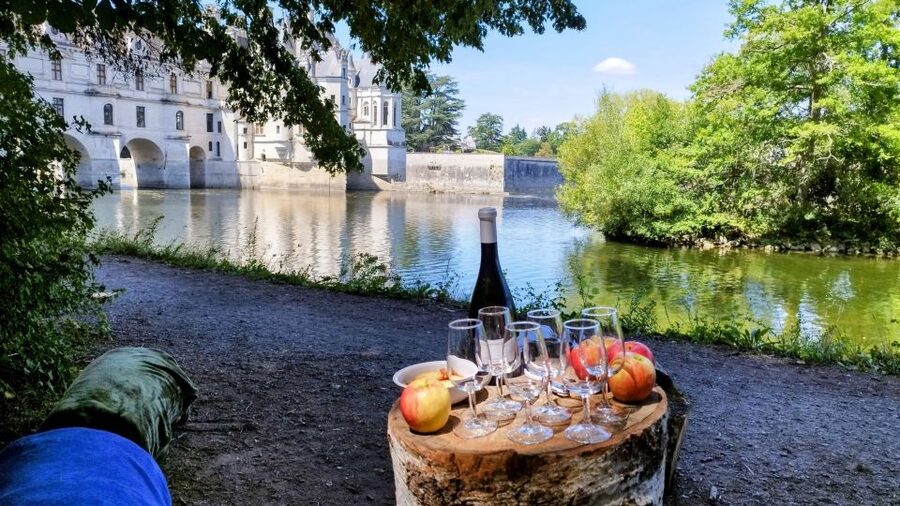 Chenonceau: guided ebike ride and wine & cheese picnic lunch - Starting at Thésée beside the Cher