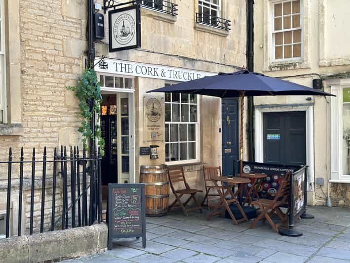 City of Bath: British Wine and Cheese Tasting Experience - The cheese and snack pairings