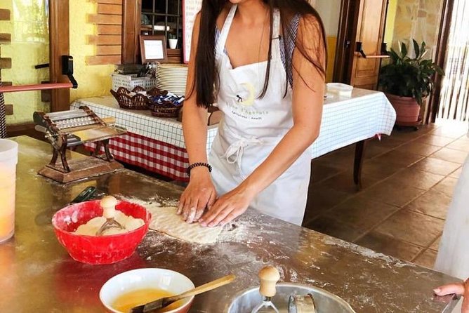 Cooking lesson: tagliatelle, mozzarella and tiramisu - Rolling pasta, choosing sauces, and cooking your meal
