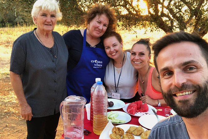 Cretan Farm Tour with Cheese-Making, Olive Oil Tasting & Picnic - From olive grove to family table