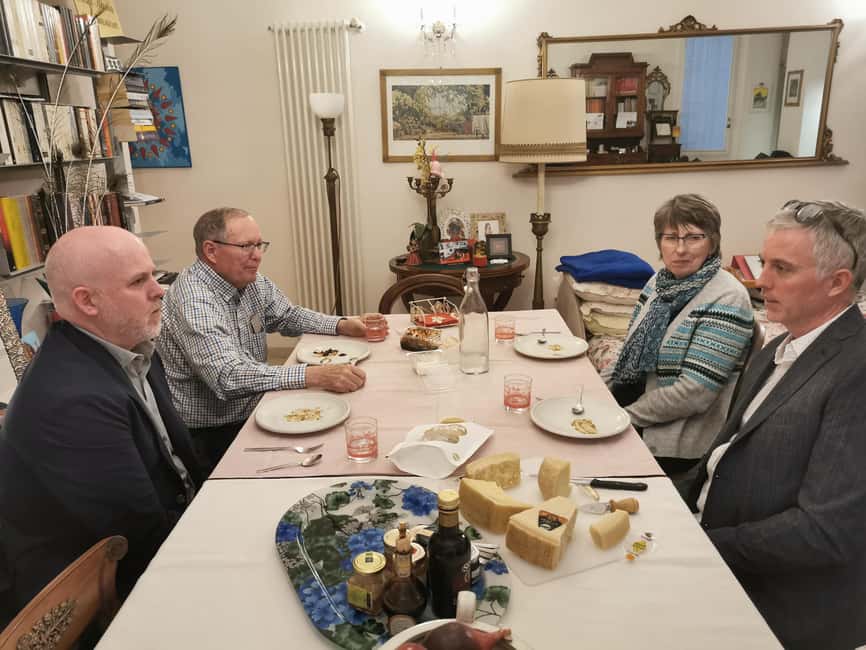 Emilia Romagna cheese tour - A home tasting with Ilaria