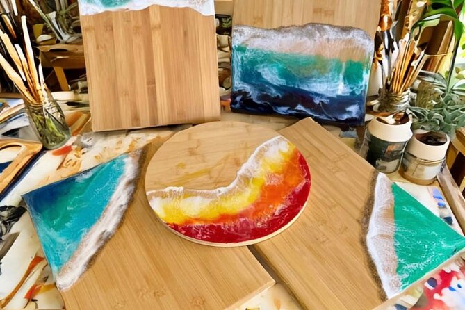 Epoxy Resin Cheese Board Art Class - Who will enjoy this class most