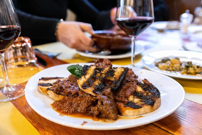 Florence Food Tour of 10+ Authentic Tastings with Cheeses & Wines - A tasting list that keeps changing pace