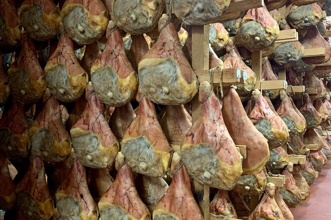 Food Valley: Parmesan, Prosciutto, Balsamic,Wine,Ferrari Day Tour - Prosciutto production near Reggio Emilia