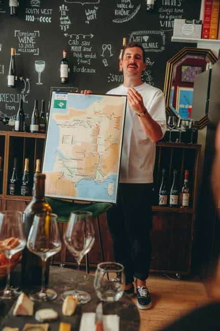French wine & Champagne & cheese tasting - back on GYG! - Cheese from small producers, plus plenty of baguette
