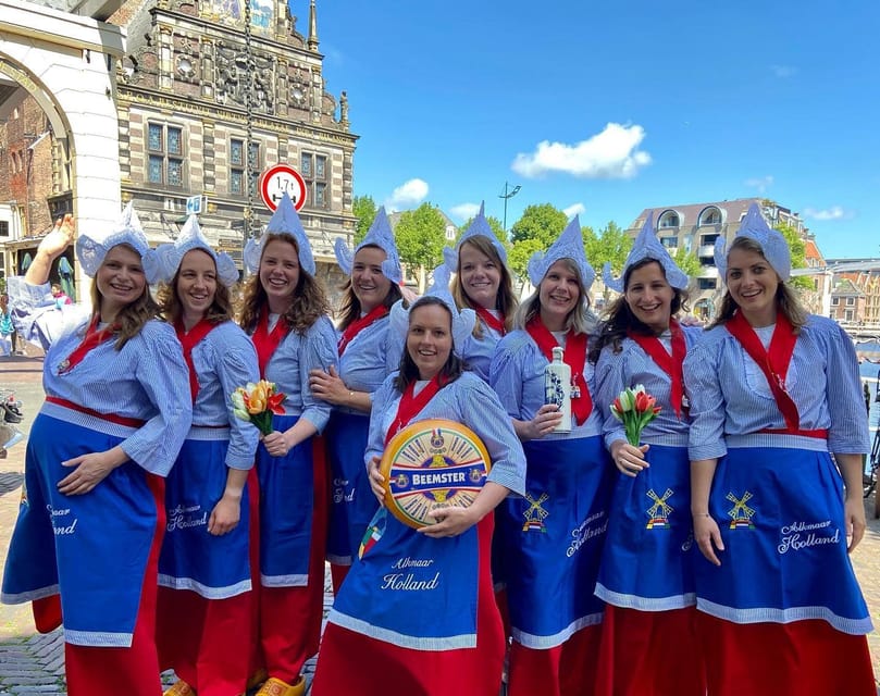From Amsterdam; Alkmaar Cheese market & Zaanse Schans - What the guide adds to the day