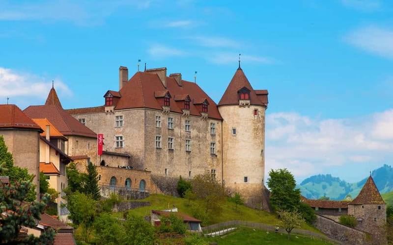 From Lausanne: Gruyères Tour with Train, Chocolate & Cheese - The GoldenPass Panoramic train through the countryside