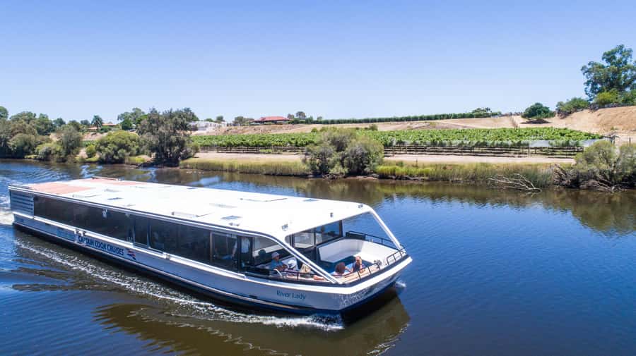 From Perth: Swan Valley Cruise, Winery, Cheese & Lunch - A Perth wine tour that begins on the Swan River