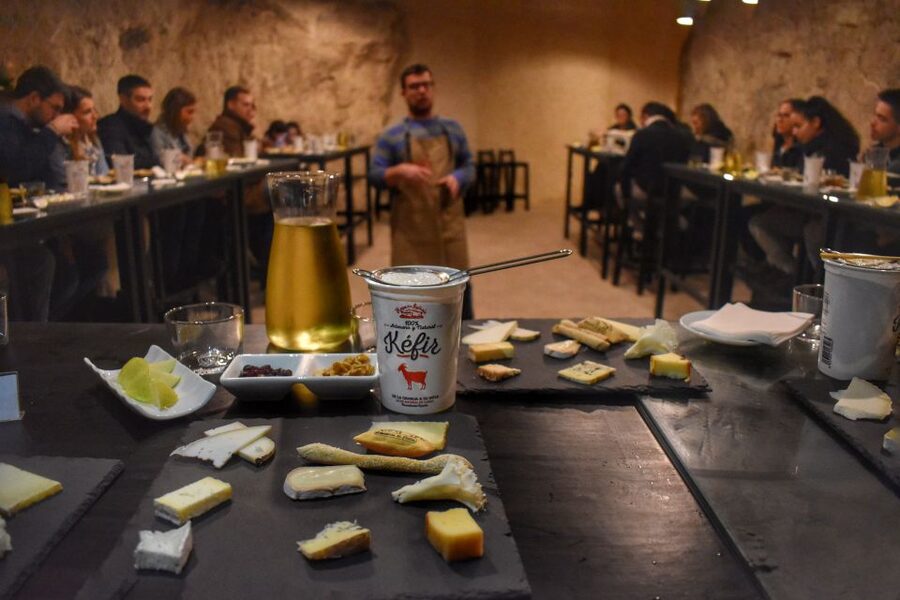From Valencia: Guided Cheese Factory Tour with Wine Tasting - Why the cave visit matters