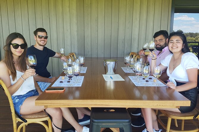 Hunter Valley Wine Tour + Lunch, Gin, Cheese, Choc from Newcastle - The production visit and the practical shoe rule