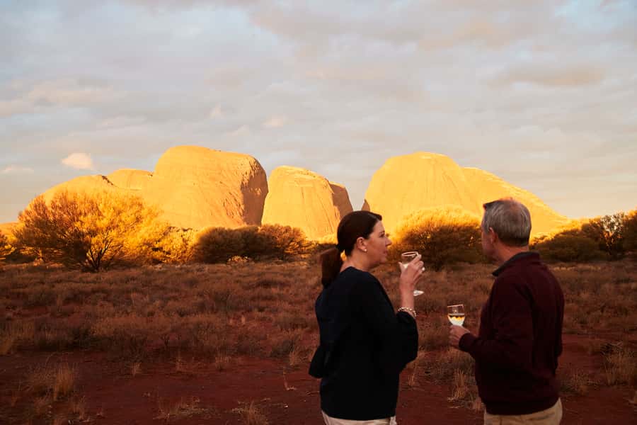Kata Tjuṯa Sunset Tour with Sparkling Wine and Cheeseboard - Practical tips for a smoother evening