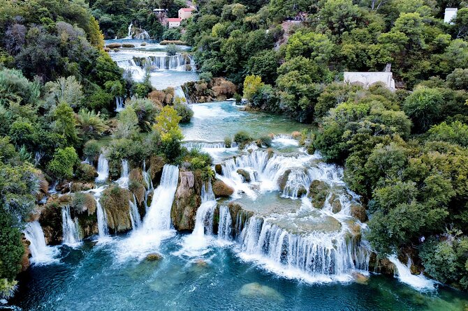 Krka Waterfalls & Wine and Cheese Tasting Tour from Split - Entering Krka National Park