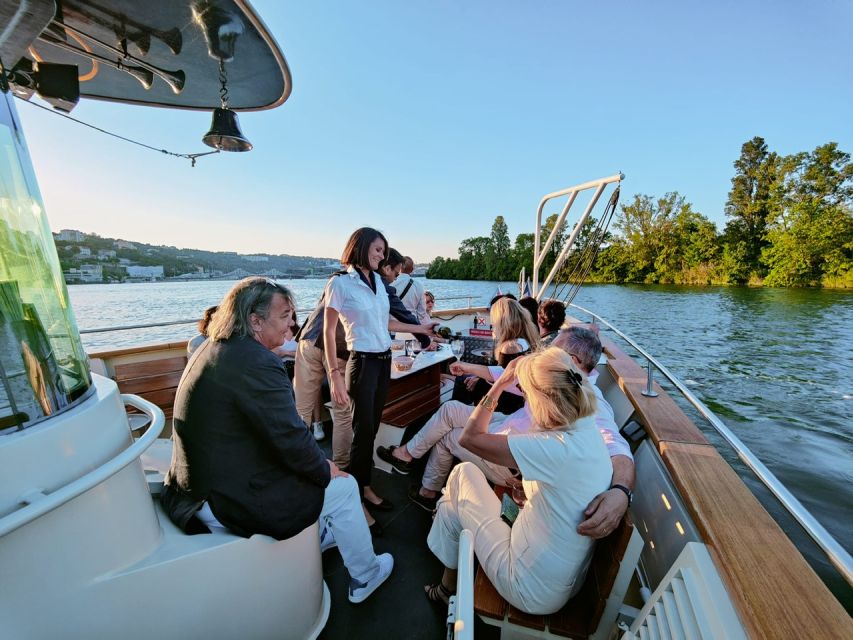 Lyon: City Cruise with Charcuterie, Cheese, and Wine - What you see from the water