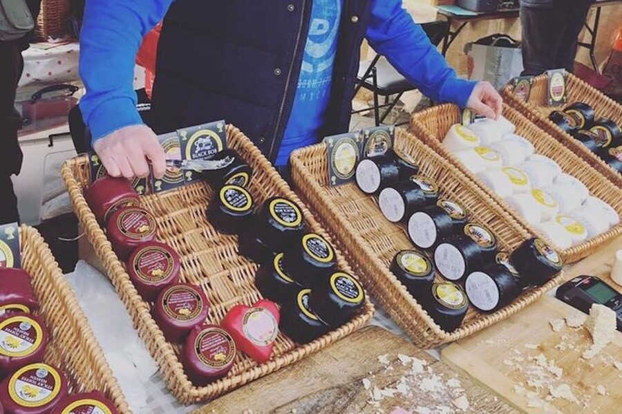 Manchester: Guided Cheese Crawl with Tastings - Starting with cheese in St Ann’s Square