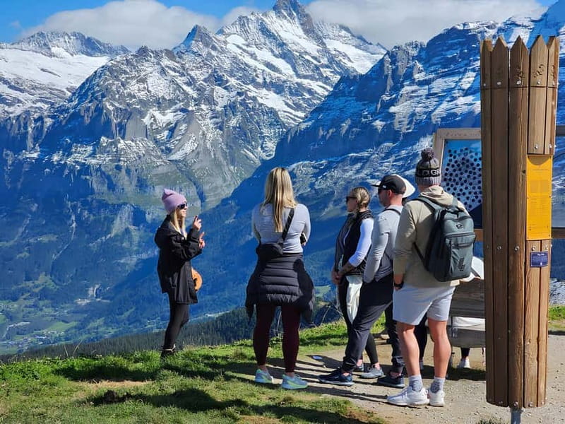 Männlichen: Cheese and Chocolate Tasting on Mountain Summit - Five Swiss chocolates for dessert