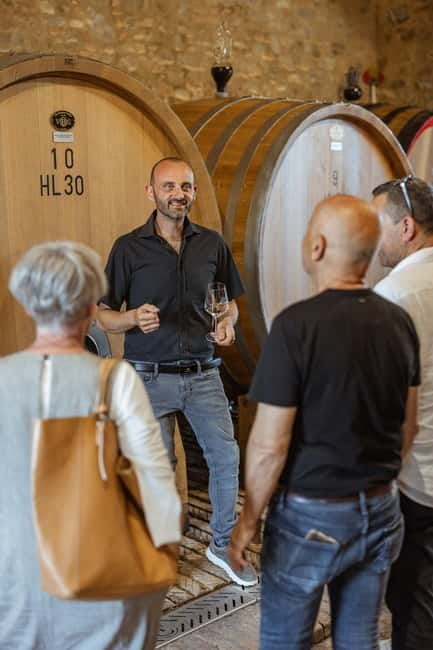 MONTALCINO : Wine Tasting with Tuscan Cold Cuts and Cheese - Arriving at Wine Resort Colsereno