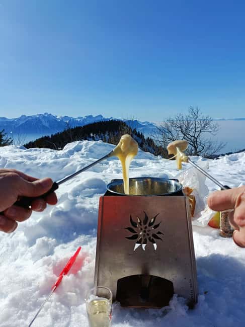 Montreux: Snowshoe Trek with Fondue and Wine - Why this Montreux snowshoe outing works