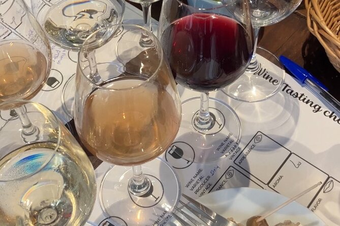 Natural Wine Tasting with Cheese Pairings in Paris - Five glasses, five pairings, and a changing set of flavors