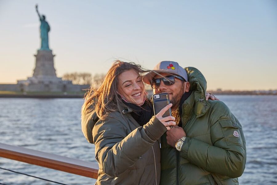 New York City: Champagne and Cheese Pairing Cruise - A yacht setting that changes the usual harbor tour