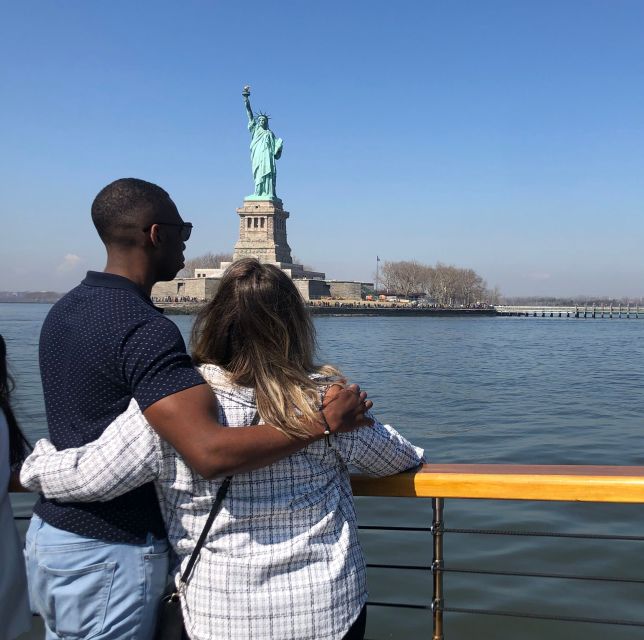 New York City: Champagne and Cheese Pairing Cruise - The leisure deck for skyline photos
