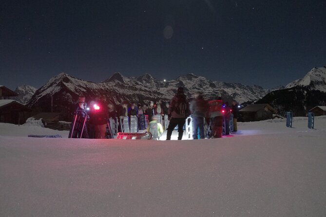 Night Sledding with Fondue - Clothing and preparation for a night in the snow