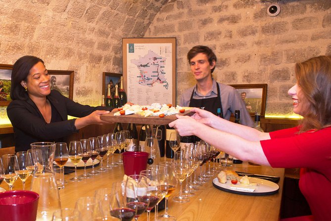 Paris - Ten Wines and Ten Cheeses Tasting in a Royal Cellar - Who will get the most from it