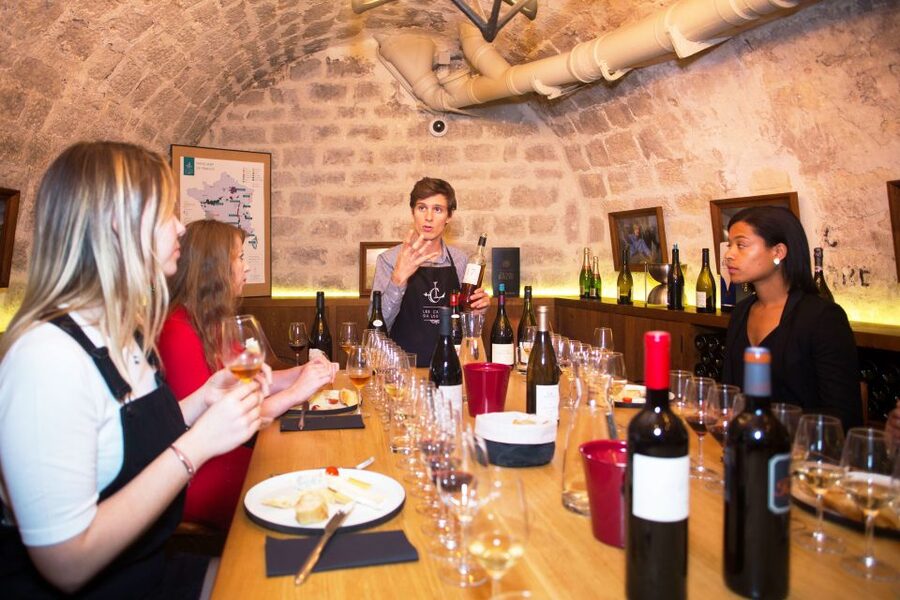 Paris: The Ultimate Wine and Cheese Tasting in English - What happens inside the Paris tasting room