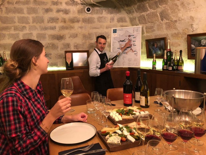 Paris: The Ultimate Wine and Cheese Tasting in English - The value of $128 for two hours